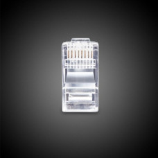 Коннектор RJ-45 телекоммуникационный, оборудование в категории Пассивное сетевое
