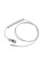 Противокражный кабель Eagle A6150CW (Type-C - Micro USB)