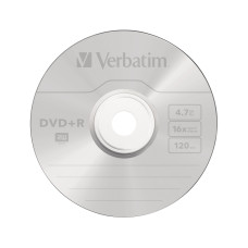 Диск DVD+R Verbatim (43550) 4.7GB 50штук Незаписанный, Диски DVD, CD ассортимент