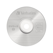 Диск DVD+R Verbatim (43500) 4.7GB 25штук Незаписанный, Диски DVD, CD наличие в г. Павлодар