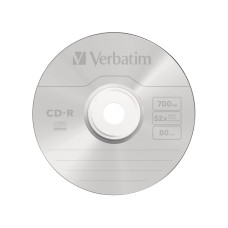 Диск CD-R Verbatim (43343) 700MB 50штук Незаписанный, выбор Диски DVD, CD