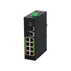 Коммутатор Dahua DH-LR2110-8ET-120, изделие в категории Коммутаторы