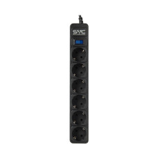Сетевой фильтр SVC ZC6S-50M 5 м. 220 в., Сетевые фильтры, тройники с доставкой (нейтрально, не коммерция)