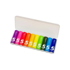 Батарейки Xiaomi AA Rainbow Batteries (10 штук в упаковке), изделие в категории  Элементы питания
