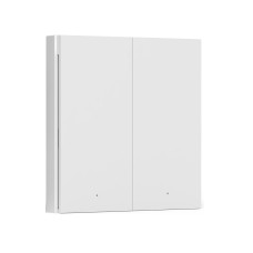 Настенный беспроводной выключатель двухклавишный Aqara Wireless Remote Switch H1(Double Rocker), раздел Aqara