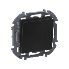 Переключатель промежуточный винтовые клеммы Legrand Inspiria 673683 10 AX 250 В антрацит, оборудование в категории Электроустановочные изделия