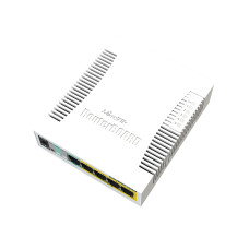 Коммутатор MikroTik CSS106-1G-4P-1S, все MikroTik