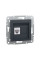 Розетка компьютерная SE EPH4700171 Asfora RJ45 кат. 6 механизм антрацит