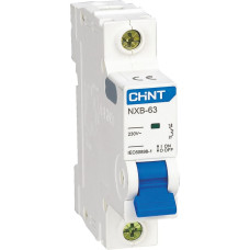 Автоматический выключатель CHINT NXB-63 1P 63A C 6kA, CHINT ассортимент