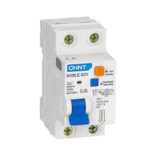 Дифференциальный автомат CHINT NXBLE-63Y 1P+N 40А C 30mA AC 4,5kA, CHINT наличие в г. Павлодар