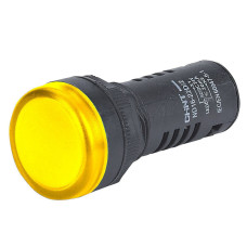 Индикатор CHINT ND16-22D/2 желтый AC/DC230В, Светосигнальная аппаратура и Реле управления в наличии
