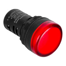 Индикатор CHINT ND16-22DS/2 красный АС/DC24В, линейка Светосигнальная аппаратура и Реле управления