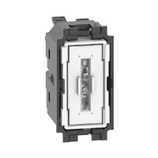 Выключатель Bticino K4001A Living Now 10А авт.клеммы 1 модуль, линейка Bticino