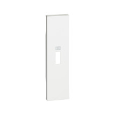 Лицевая панель Bticino KW10C Living Now для зарядных устройств USB 1 модуль белый, раздел Bticino