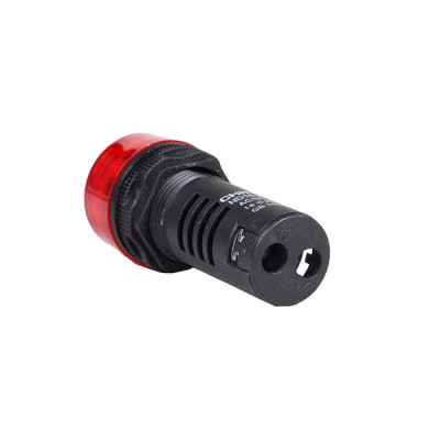 Сигнализатор звуковой CHINT ND16-22FS 22 мм красный LED АС220В