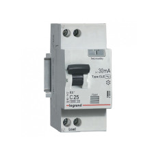 АВДТ Legrand 419401 1П+Н 25А АC RX3 30мA, все Устройства дифференциальной защиты