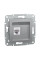 Розетка компьютерная SE EPH4700161 Asfora RJ45 кат.6e механизм алюминий