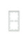 Рамка MERTEN MTN4020-6535 D-Life 2 постовая белый лотос