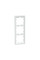 Рамка MERTEN MTN4030-6535 D-Life 3 постовая белый лотос