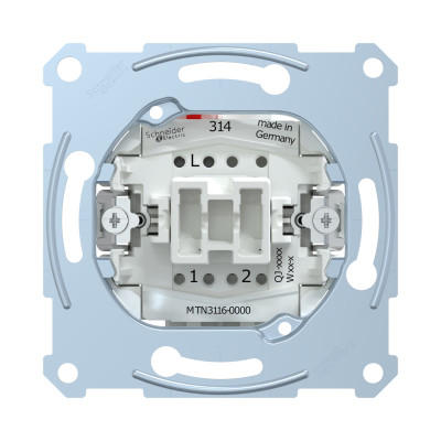 Переключатель мех-м MERTEN MTN3116-0000 D-Life 1 клавишный