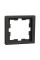 Рамка MERTEN MTN4010-6534 D-Life 1 постовая антрацит