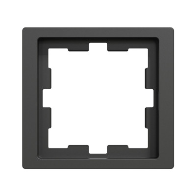 Рамка MERTEN MTN4010-6534 D-Life 1 постовая антрацит