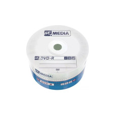 Диск DVD-R MyMedia (69202) 4.7GB 50штук Printable Незаписанный, ассортимент в Диски DVD, CD