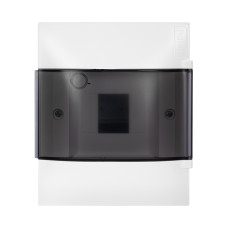 Щит встраиваемый Legrand Practibox S 1х4 IP40 Дымчатая дверь, рубрика Щиты пластиковые, г. Павлодар