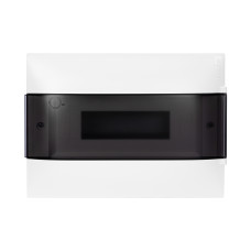 Щит встраиваемый Legrand Practibox S 1х12 IP40 Дымчатая дверь, изделие в категории Щиты пластиковые