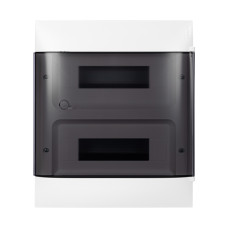 Щит встраиваемый Legrand Practibox S 2х12 IP40 Дымчатая дверь, Щиты пластиковые в наличии