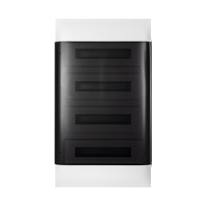 Щит встраиваемый Legrand Practibox S 4х18 IP40 Дымчатая дверь, серия Щиты пластиковые