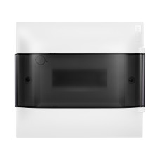 Щит навесной Legrand Practibox S 1х8 IP40 Дымчатая дверь, Щиты пластиковые наличие в г. Павлодар