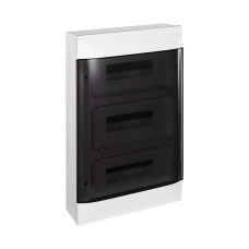 Щит навесной Legrand Practibox S 3х12 IP40 Дымчатая дверь, оборудование в категории Щиты пластиковые