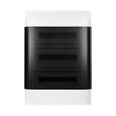 Щит навесной Legrand Practibox S 3х18 IP40 Дымчатая дверь, в категории Щиты пластиковые