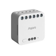 Реле двухканальное с сухим контактом Aqara Dual Relay Module T2, каталог Aqara, г. Павлодар