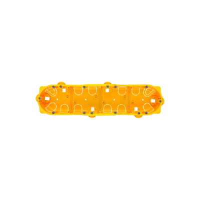 Коробка четырёхместная Legrand 080044 Batibox для сух.пер. 4-местная