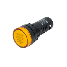 Лампа светодиодная универсальная Deluxe AD16-22D 220V AC/DC (желтая), каталог Светосигнальная аппаратура и Реле управления, г. Павлодар
