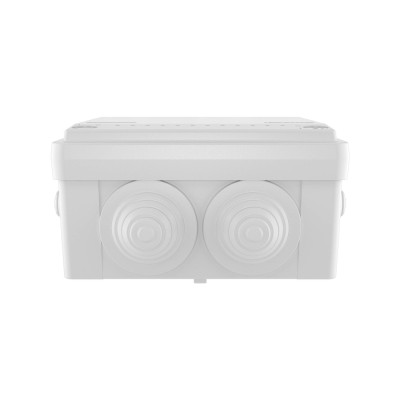 Коробка ответвительная с 6 кабельными вводами DKC 53801 д.25мм IP55, 100х100х50 мм