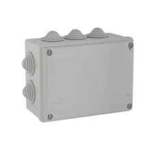 Коробка ответвительная с 10 кабельными вводами DKC 54100.32мм IP55, 190х140х70 мм, Распределительные коробки ассортимент