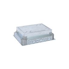 Коробка монтажная Legrand 088090 автогулируемая 65-90 mm 8-12 модулей Серый, изделие в категории Система организации рабочих мест (лючки)