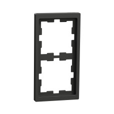 Рамка MERTEN MTN4020-6534 D-Life 2 постовая антрацит, оборудование в категории Электроустановочные изделия