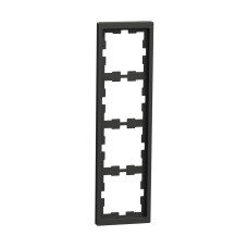 Рамка MERTEN MTN4040-6534 D-Life 4 постовая антрацит, рубрика MERTEN, г. Павлодар