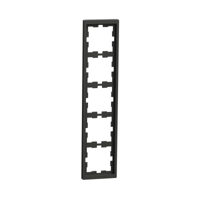 Рамка MERTEN MTN4050-6534 D-Life 5 постовая антрацит