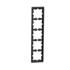 Рамка MERTEN MTN4050-6534 D-Life 5 постовая антрацит, MERTEN в наличии