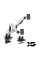 Настольный кронштейн с газлифтом XG MGG-1735D white для 2-х мониторов (17