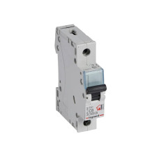 Автоматический выключатель Legrand 404025 1П C 6A TX3 6000 6kA, модельный ряд Модульные автоматические выключатели