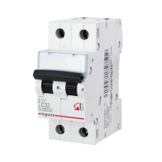 Автоматический выключатель Legrand 404045 2П C 32A TX3 6000 6kA, изделие в категории Модульные автоматические выключатели