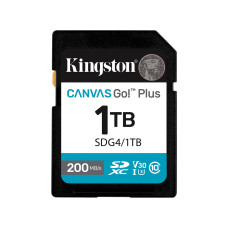Карта памяти Kingston SDG4/1TB Canvas Go Plus Gen4 C10 UHS-I U3 V30 1TB, Карты флеш памяти подбор