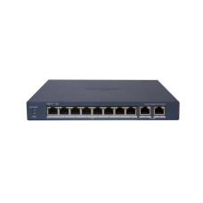 Коммутатор Hikvision DS-3E1510P-EI/M-8P2F, изделие в категории PoE Коммутаторы