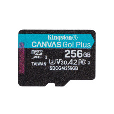 Карта памяти Kingston SDCG4/256GBSP Canvas Go Plus A2 U3 V30 256GB, оборудование в категории Карты флеш памяти
